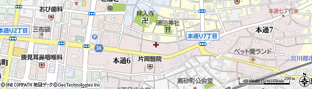 島田掛川信用金庫七丁目支店周辺の地図