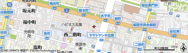 兵庫県姫路市本町133周辺の地図