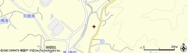 愛知県西尾市吉良町宮迫（鴻ケ巣）周辺の地図