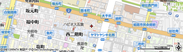 兵庫県姫路市本町144周辺の地図