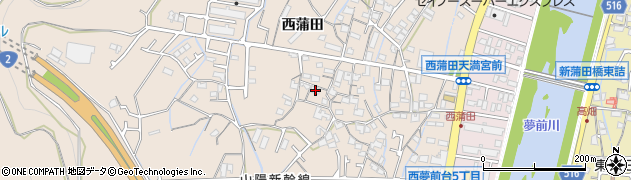 兵庫県姫路市広畑区西蒲田309周辺の地図