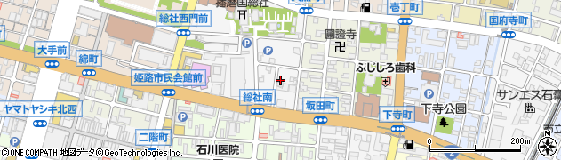 兵庫県姫路市総社本町8周辺の地図