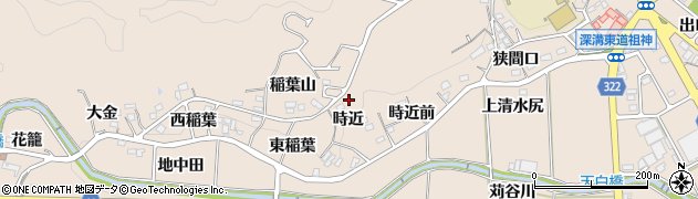 愛知県額田郡幸田町深溝時近26周辺の地図