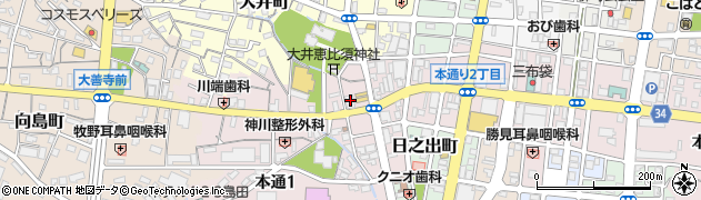 京美屋貸衣裳店周辺の地図