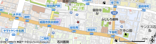 兵庫県姫路市総社本町48周辺の地図