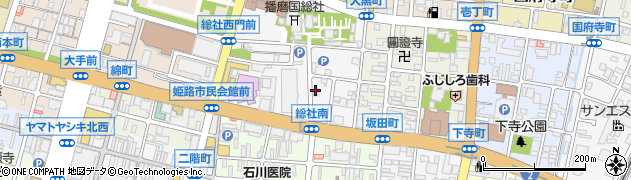 兵庫県姫路市総社本町30周辺の地図
