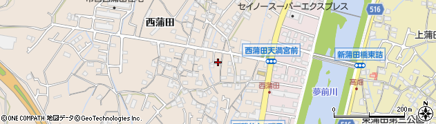 兵庫県姫路市広畑区西蒲田340周辺の地図