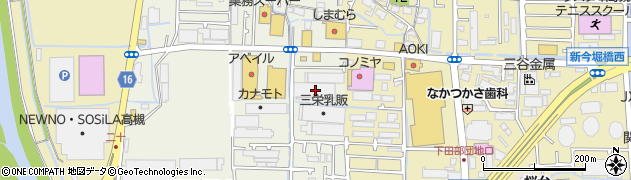 京神倉庫株式会社　高槻営業所周辺の地図
