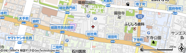 兵庫県姫路市総社本町31周辺の地図