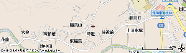 愛知県額田郡幸田町深溝時近21周辺の地図