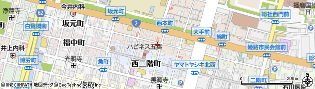 兵庫県姫路市本町158周辺の地図