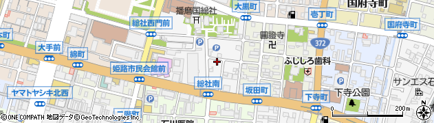 兵庫県姫路市総社本町41周辺の地図