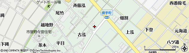エステ＆リラックスサロン・ベルビー西尾本店周辺の地図