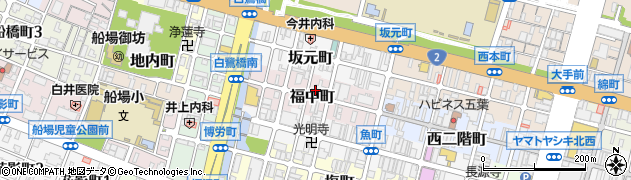 兵庫県姫路市福中町周辺の地図