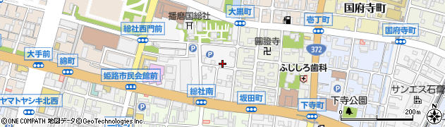 兵庫県姫路市総社本町149周辺の地図