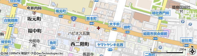 兵庫県姫路市本町230周辺の地図