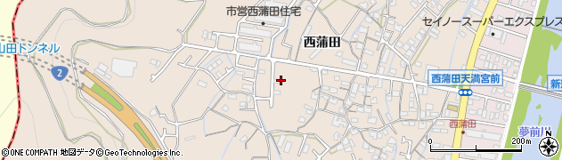 西蒲田中公園周辺の地図