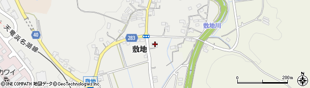 静岡県磐田市敷地703周辺の地図