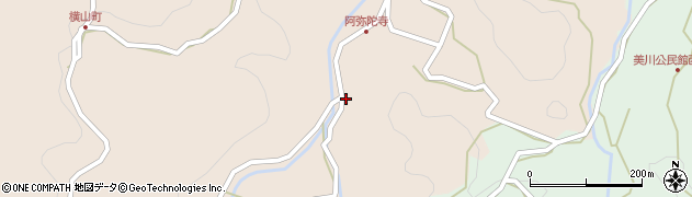 島根県浜田市横山町605周辺の地図