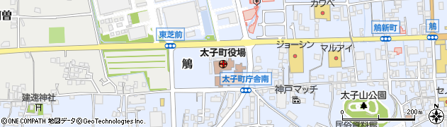 太子町役場　教育委員会社会教育課周辺の地図