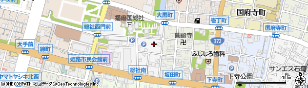 兵庫県姫路市総社本町167周辺の地図