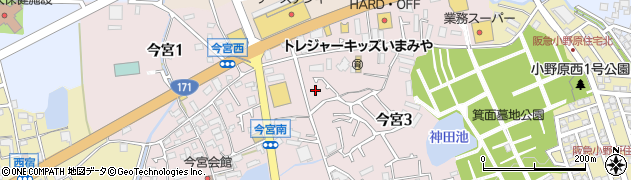 株式会社北摂軽太郎便周辺の地図