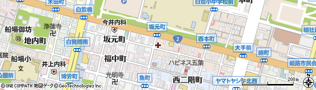 坪田ふすま店周辺の地図