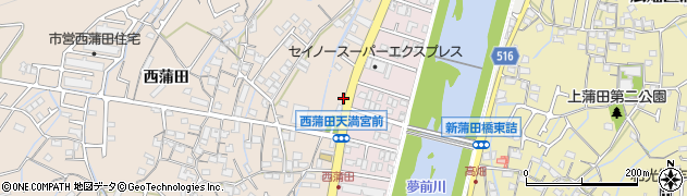 兵庫県姫路市広畑区西蒲田113周辺の地図