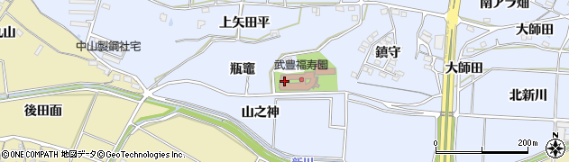 武豊福寿園ヘルパーセンター周辺の地図