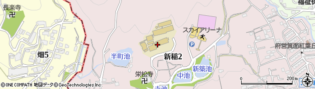 大阪青山大学周辺の地図