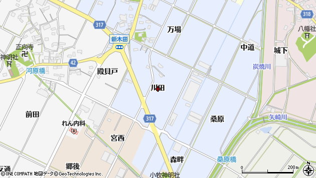 〒444-0533 愛知県西尾市吉良町寺嶋の地図