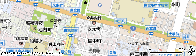 兵庫県姫路市坂元町周辺の地図