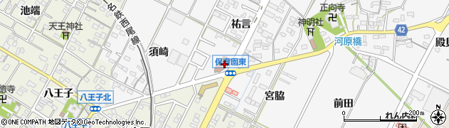 吉良町郵便局 ＡＴＭ周辺の地図