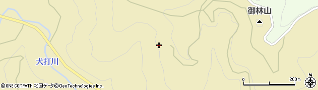 京都府宇治田原町（綴喜郡）南（御林山）周辺の地図