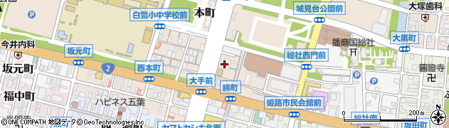 神姫バス株式会社　姫路営業所本町車庫周辺の地図