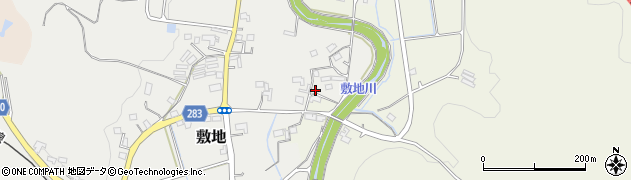 静岡県磐田市敷地830周辺の地図