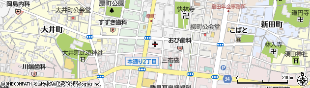 静岡県島田市幸町13周辺の地図