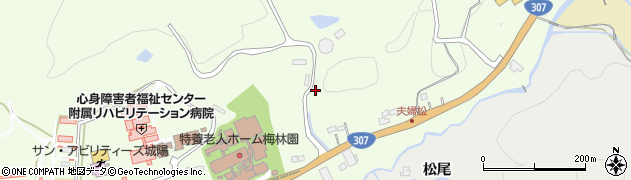 京都府城陽市中（芦原）周辺の地図