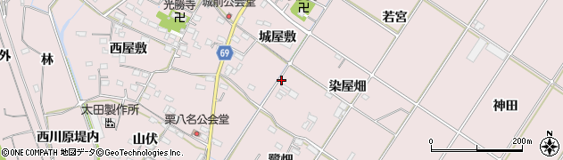 愛知県豊橋市賀茂町周辺の地図