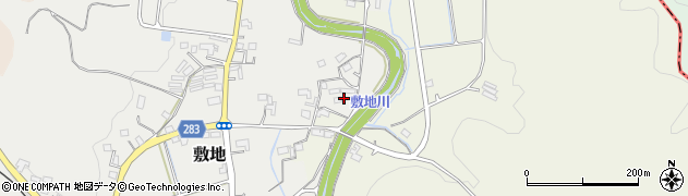 静岡県磐田市敷地829周辺の地図