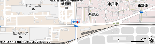 愛知県豊川市本野町西野添16周辺の地図