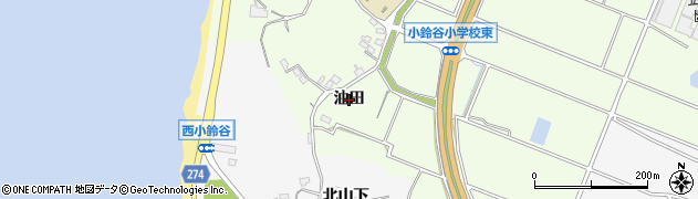 愛知県常滑市大谷（油田）周辺の地図