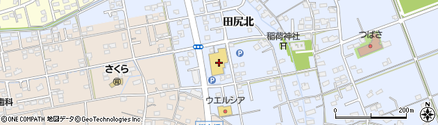 株式会社富士屋　スーパーマーケット田尻北店周辺の地図