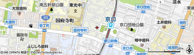 らくらく京口周辺の地図