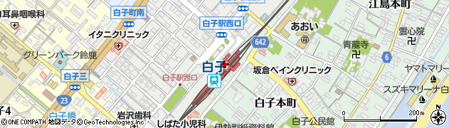三十三銀行近鉄白子駅 ＡＴＭ周辺の地図