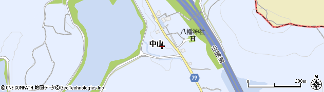兵庫県加古川市平荘町中山周辺の地図