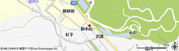 愛知県豊川市御津町金野砂田周辺の地図