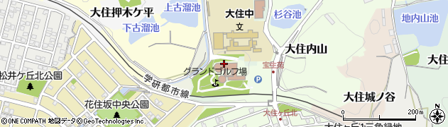 京田辺市立老人福祉施設　老人福祉センター宝生苑周辺の地図