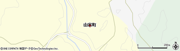 広島県三次市山家町周辺の地図