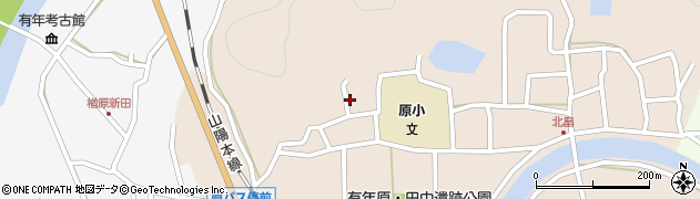 兵庫県赤穂市有年原652周辺の地図
